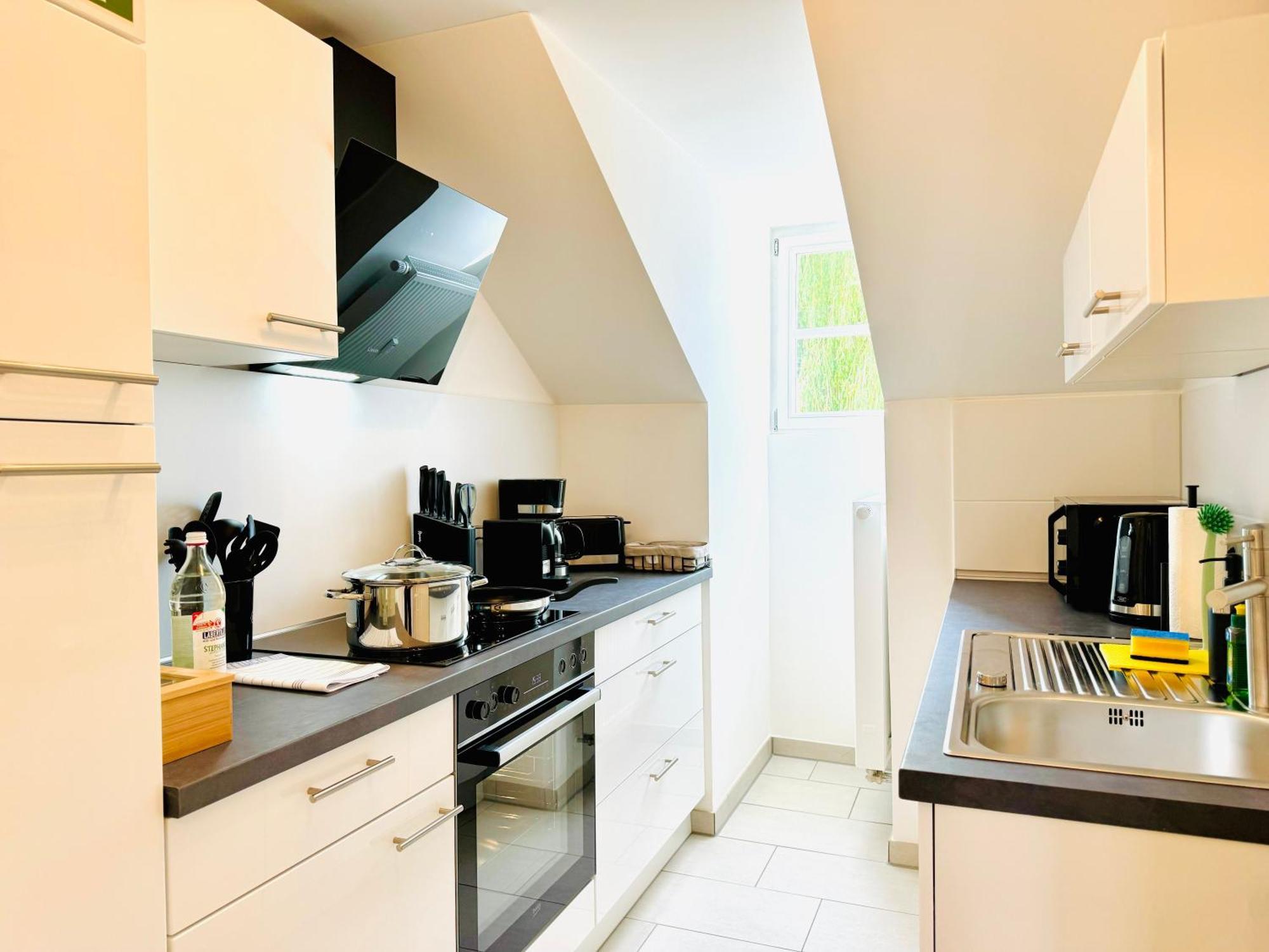 E&K Living - Design Apartments - Netflix - Audi - In Village - Free Parking インゴルシュタット エクステリア 写真